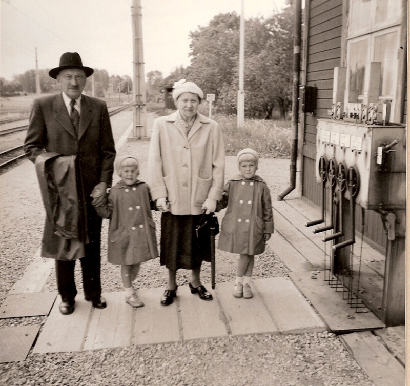 Stationen ca 1957