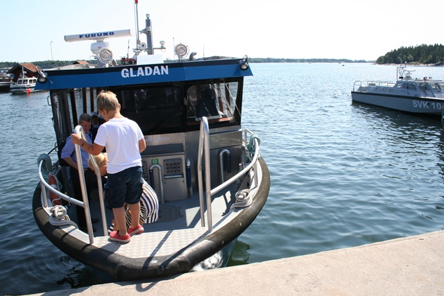 Taxibåten Gladan